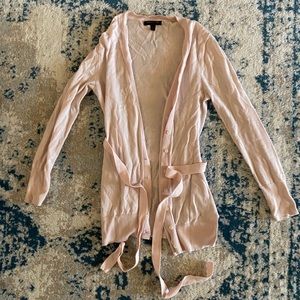 Banana Republic pink cardigan